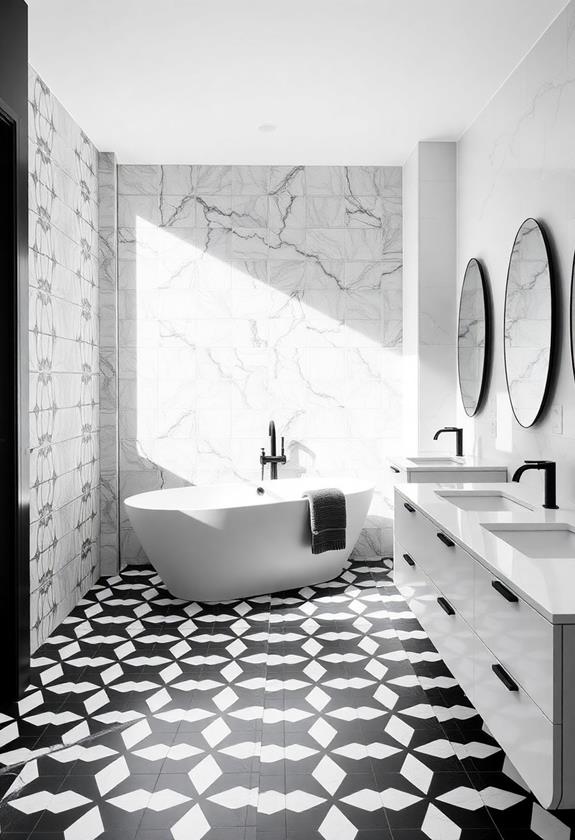 intricate geometric tile designs