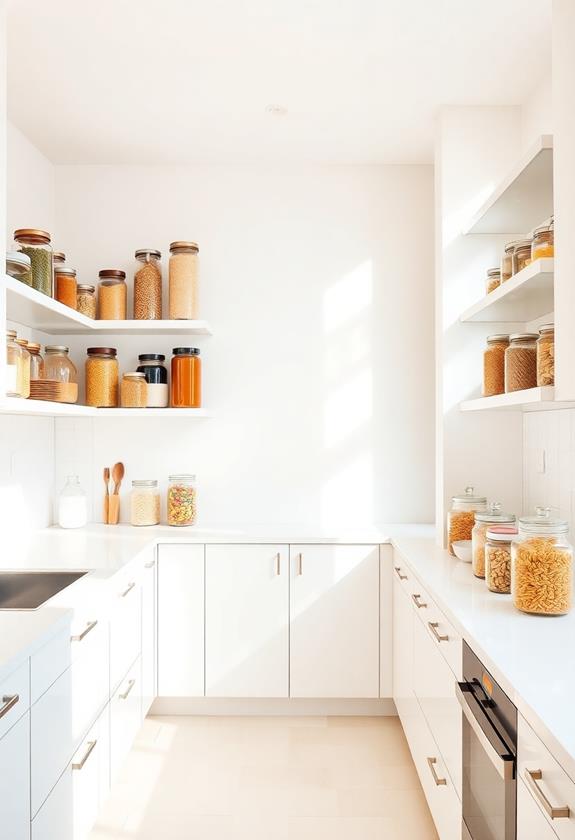 utilize transparent storage solutions