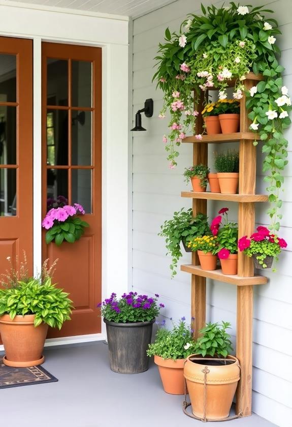 utilize vertical gardening techniques