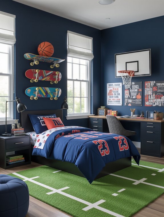 active lifestyle dorm decor