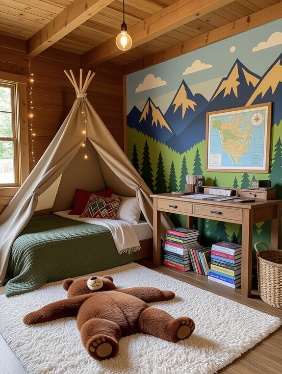 adventure themed bedroom decor