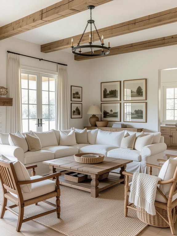 antiques enhance farmhouse character