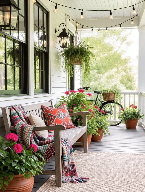 artistic porch d cor elements