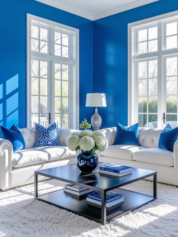 bold blue wall transformation