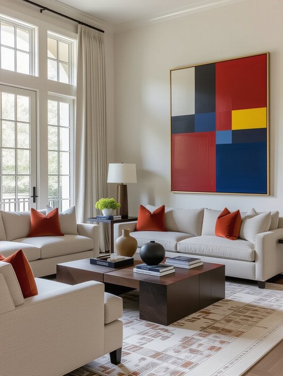 bold statement artwork selection