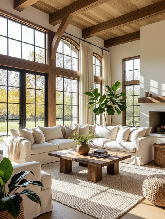 brighten with large windows