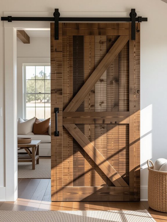 charming functional rustic doors