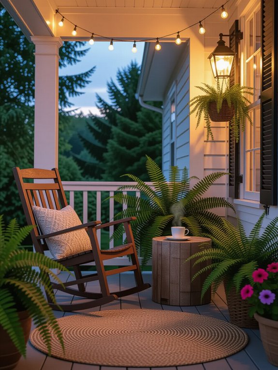 charming outdoor porch lighting