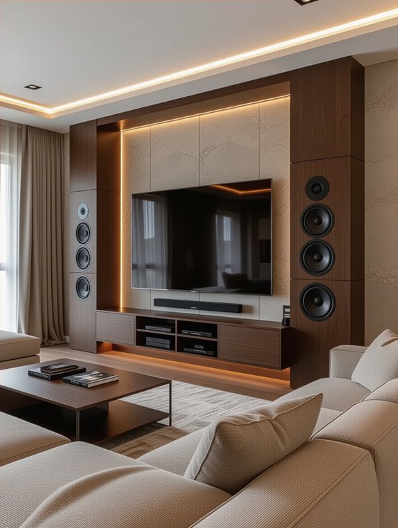 cinematic living room experience