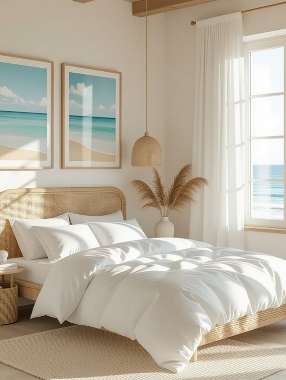coastal oasis bedroom decor