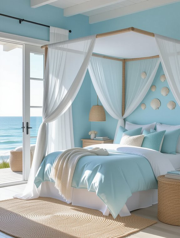 coastal serene bedroom retreat