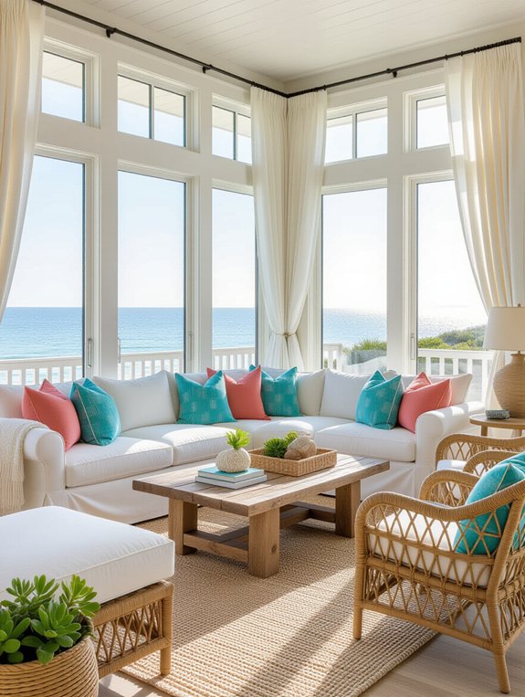 coastal sunroom tranquility design