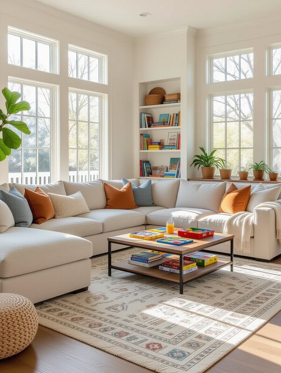 cozy durable inviting layout