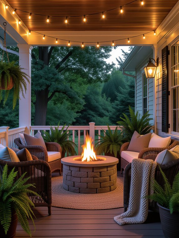 cozy fire pit gatherings