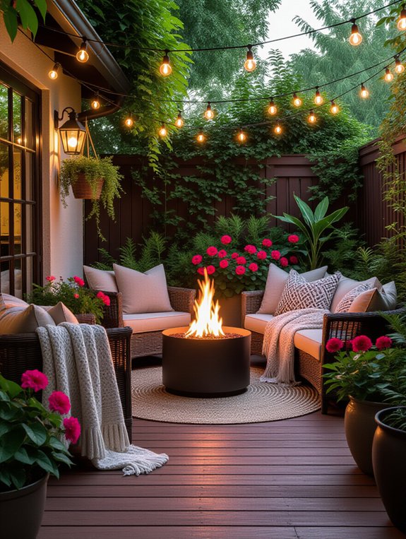 cozy fire pit options