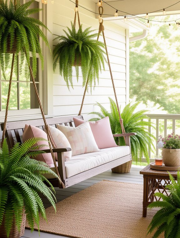 cozy hanging chair retreat