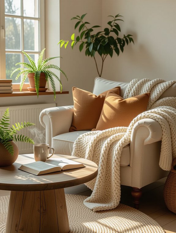 cozy nook for relaxation