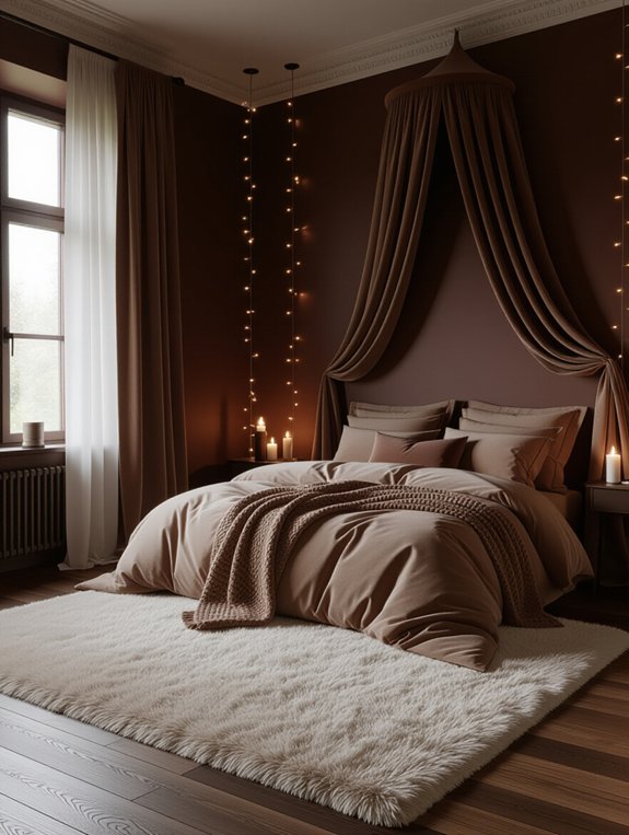 cozy plush rugs enhance comfort