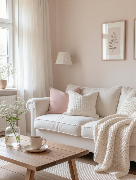cozy soft color palettes