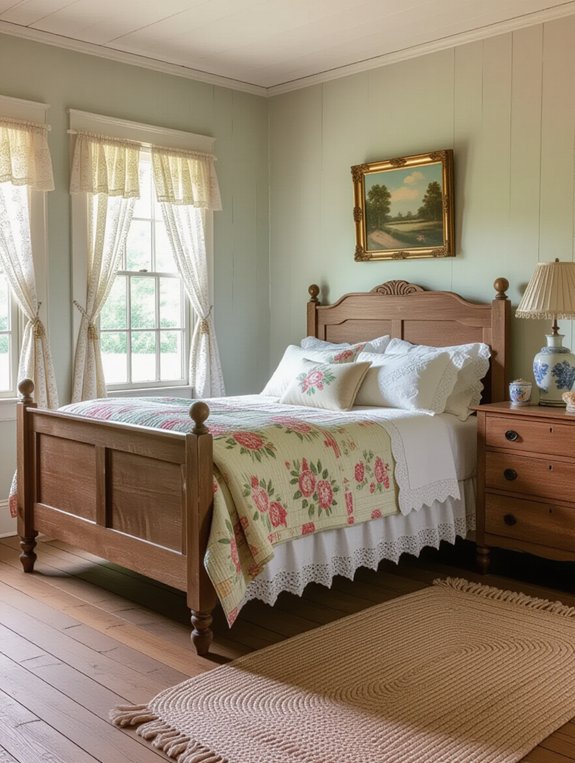 cozy vintage farmhouse retreat