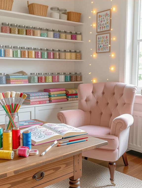 creative crafting space essentials