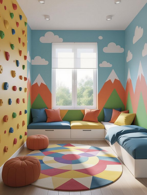 creative indoor climbing adventure