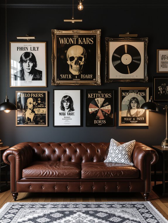 curate eclectic art collection