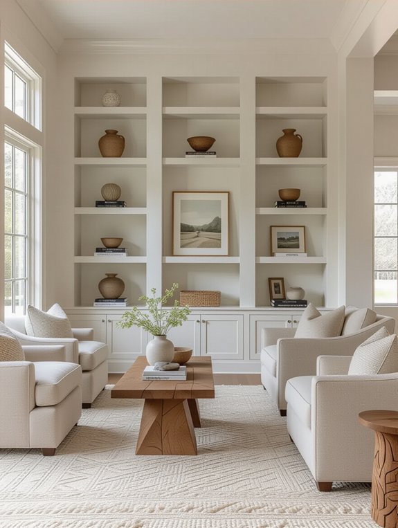 customizable built in shelving solutions