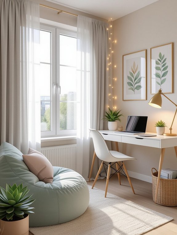 dedicated student study nook