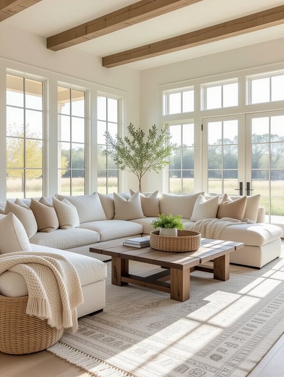 define spaces with rugs