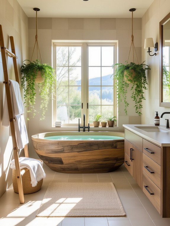 eco friendly bathroom sanctuary