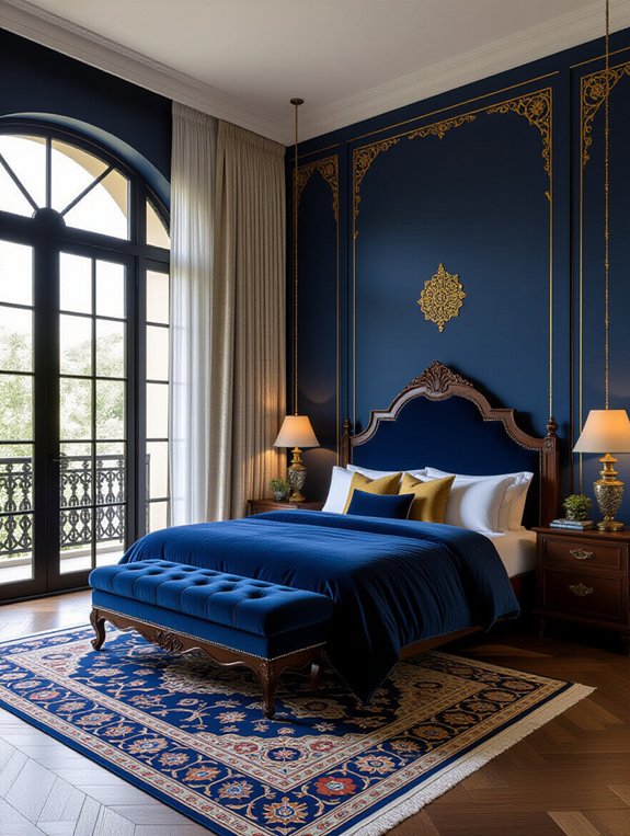 eco luxury indian bedroom design