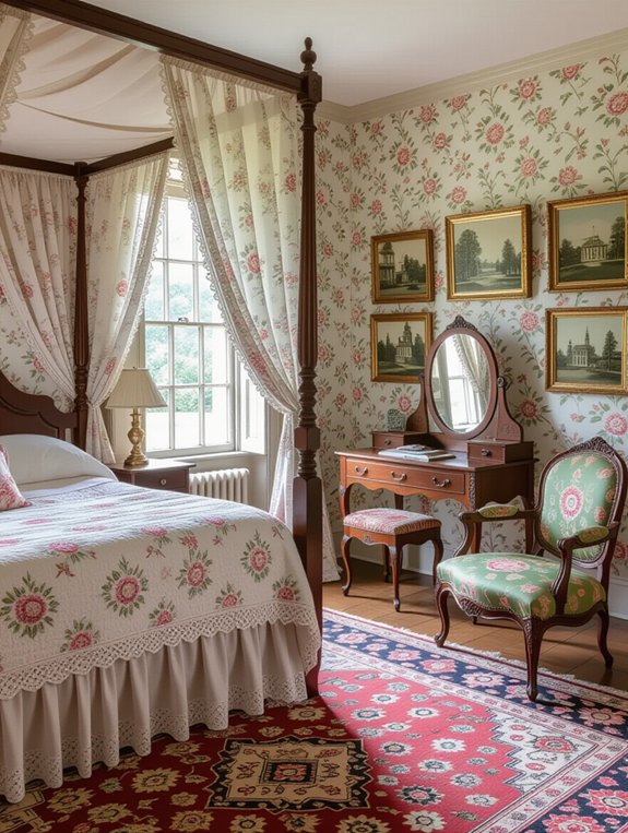 elegant cozy bedroom charm