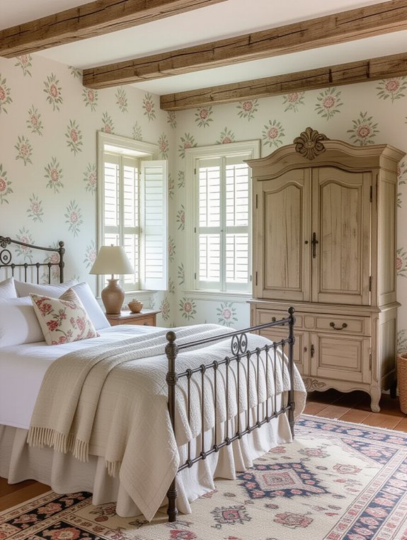 elegant rustic bedroom retreat