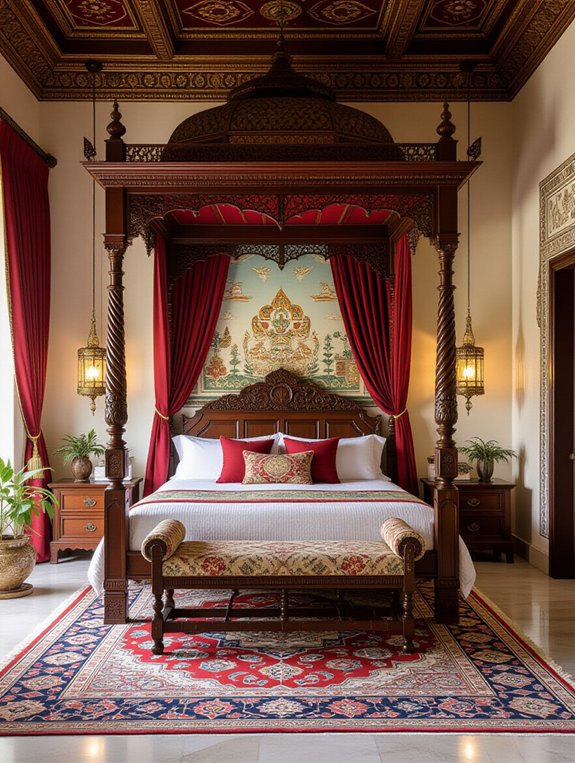 elegant serene bedroom decor