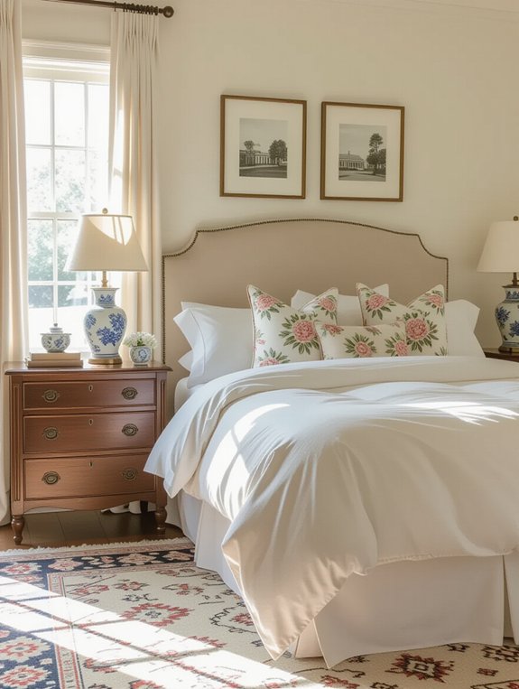 elevate bedroom with vintage