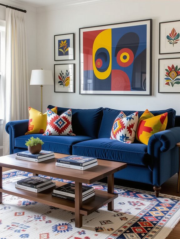 enhance living room coziness