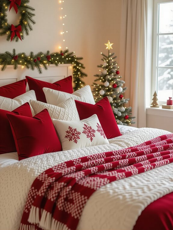 festive decorative pillow ideas