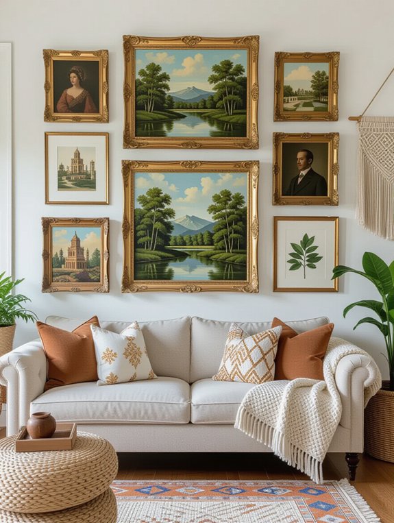 gallery wall personal expression