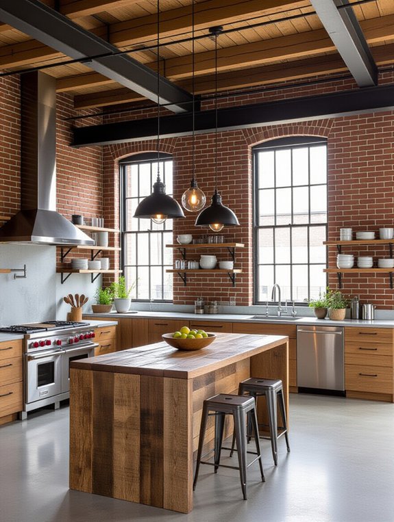 industrial stylish kitchen design