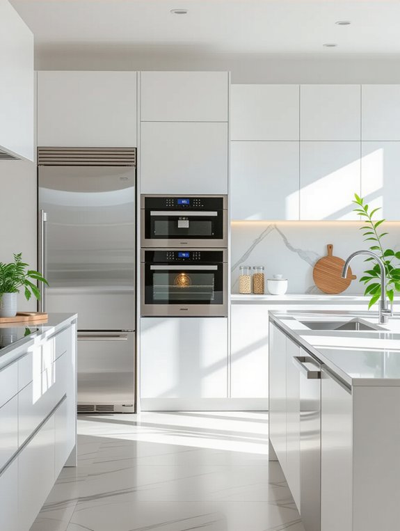 integrated appliances for minimalism