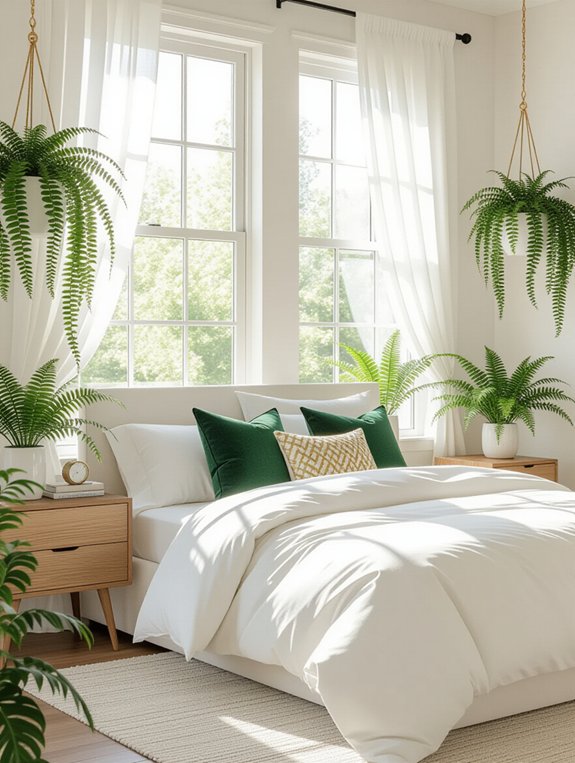 inviting greenery enhances decor