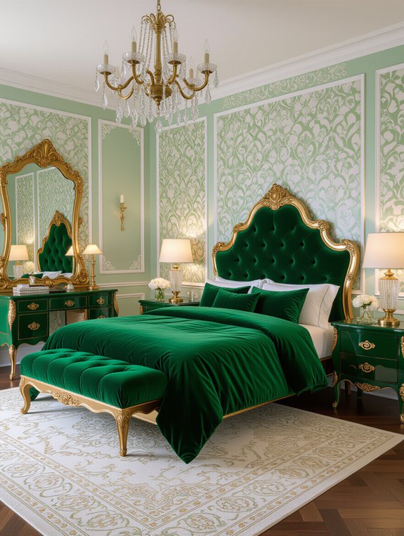 luxurious hollywood regency style