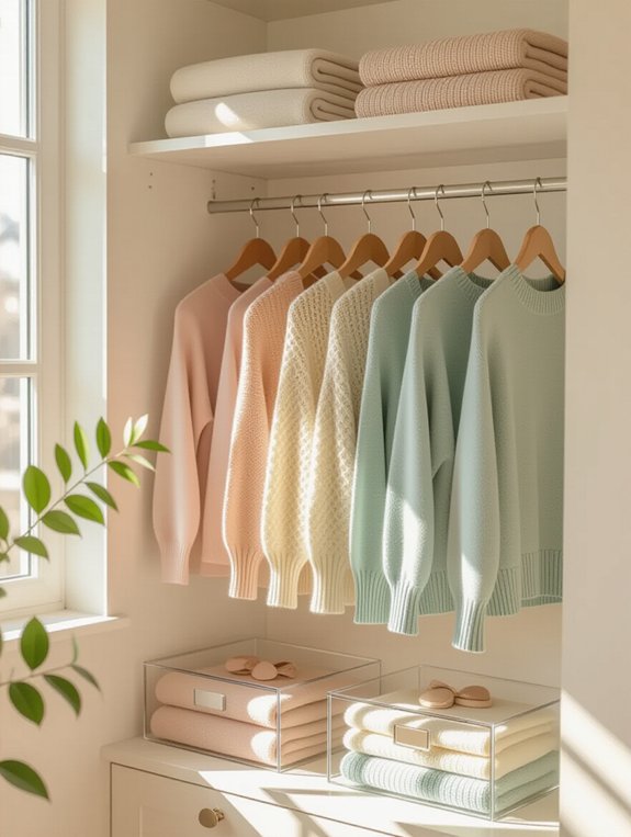 maximize closet space efficiently
