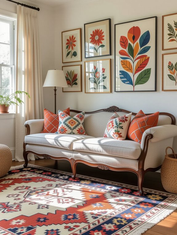 mix patterns for coziness