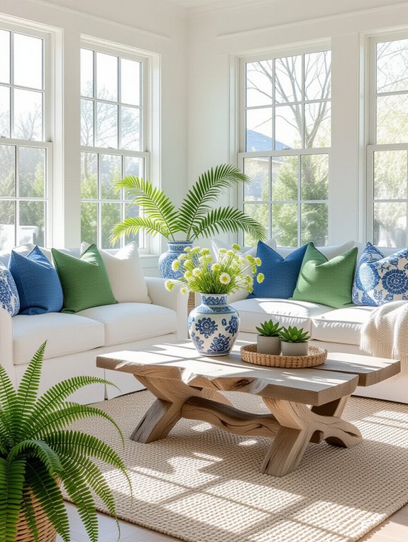 nature inspired indoor decor