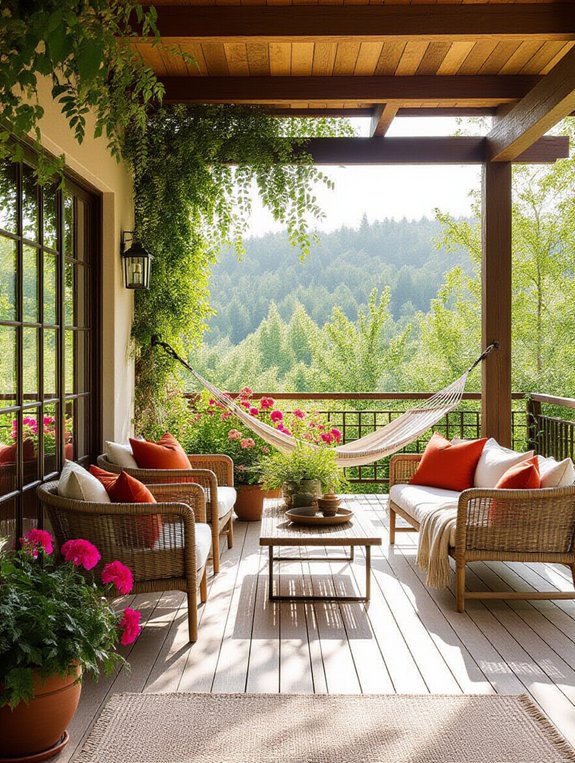 nature inspired outdoor retreat