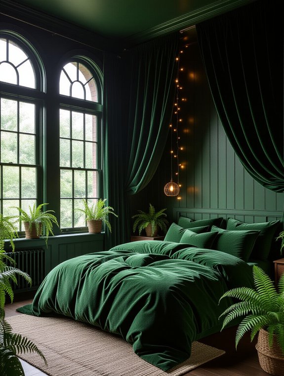 nature inspired serene bedroom retreat