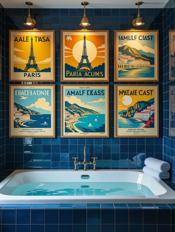nostalgic charm for bathrooms