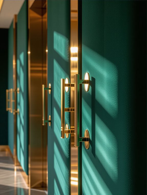 opulent velvet door elegance